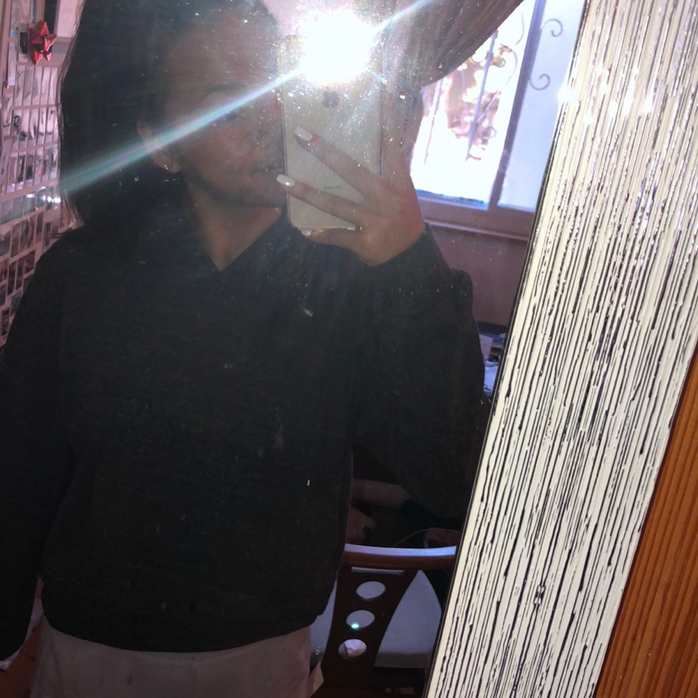 brandy melville cropped hoodie